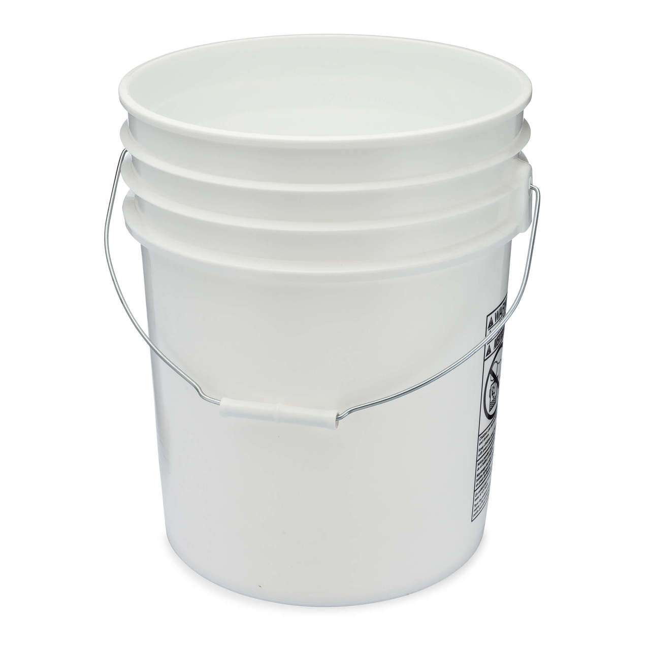 5 Gallon Plastic Pail- W/O Cover - Workplace Safety